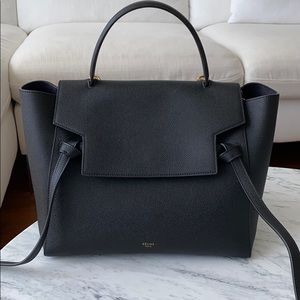 Celine Mini Belt Bag Black